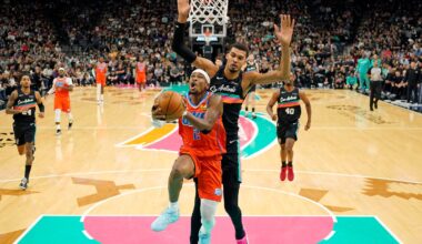 Spurs at Thunder odds, picks and predictions