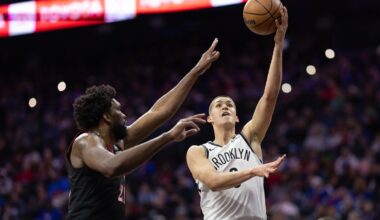 Nets' Egor Demin back in NBA.com's top-10 rookie ladder