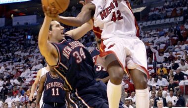 Nets jersey history No. 34