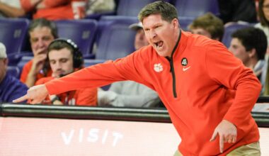 Clemson basketball bracketology update from ESPN entering ACC opener