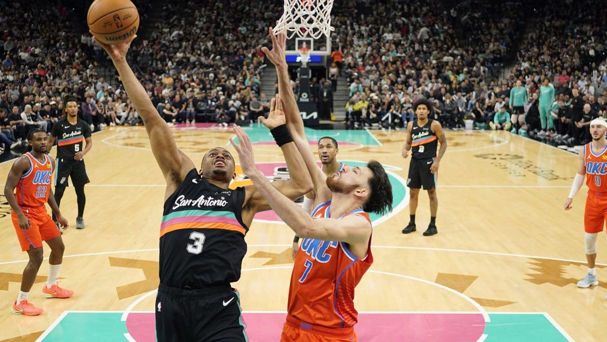 Thunder vs. Spurs player props