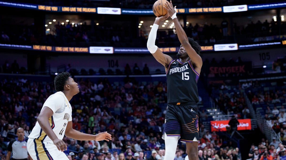 Booker's 30 lifts Suns' shooting, defensive struggles past Pelicans