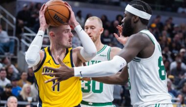 Wisconsin basketball Micah Potter sign Indiana Pacers debut stats