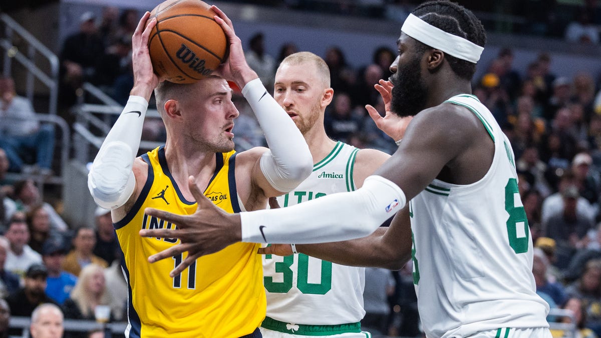 Wisconsin basketball Micah Potter sign Indiana Pacers debut stats