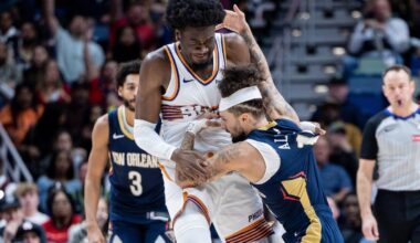 Two players ejected after Pelicans, Suns fight on court