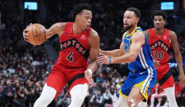 Warriors lose to Raptors behind Scottie Barnes' triple-double