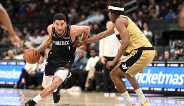 Phoenix Suns defeat Washington Wizards for fourth straight win