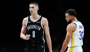 Nets' Egor Demin reflects on facing Steph Curry in loss to Warriors