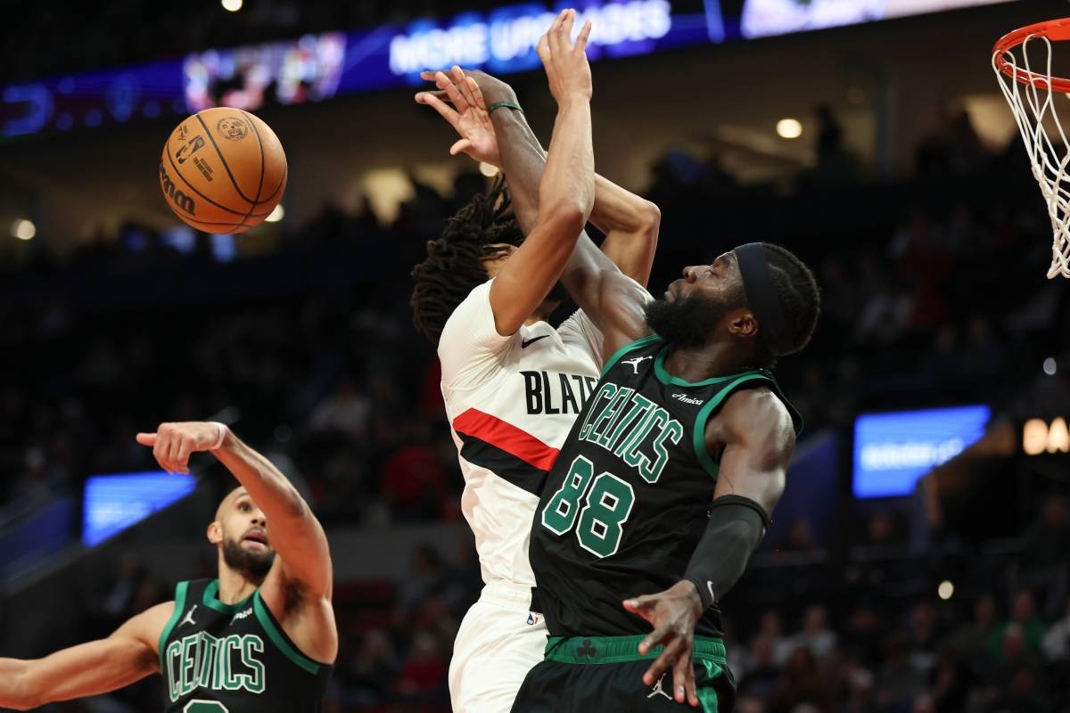 Sharpe scores 26 as Blazers beat Celtics 114-108