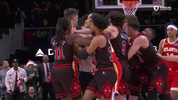 Giddey and White help Bulls rally from late 10-point deficit to beat Hawks 126-123