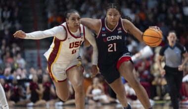 UConn women's basketball faces USC for Elite Eight rematch