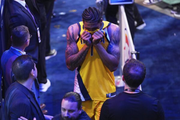 Indiana Pacers Oklahoma City Thunder Game 7 NBA Finals June 2025.