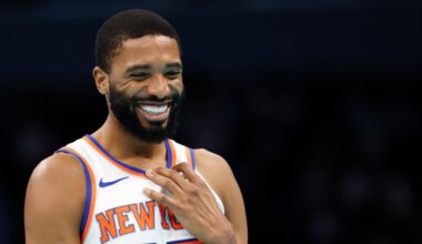 Knicks' Mikal Bridges still hasn't missed a game