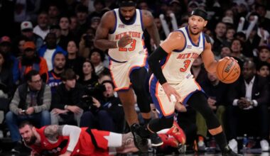 Shorthanded Knicks still finding ways to win