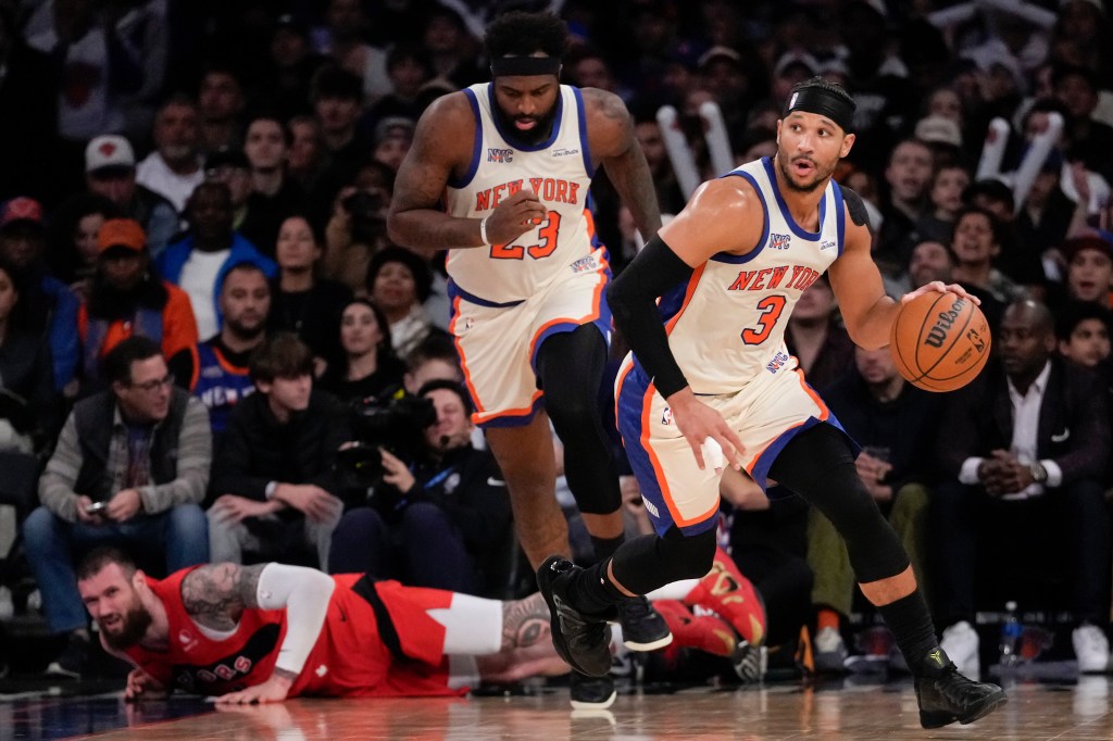 Shorthanded Knicks still finding ways to win