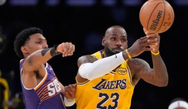 Lakers’ 7-game win streak ends amid sloppiness in blowout loss to Suns – Orange County Register