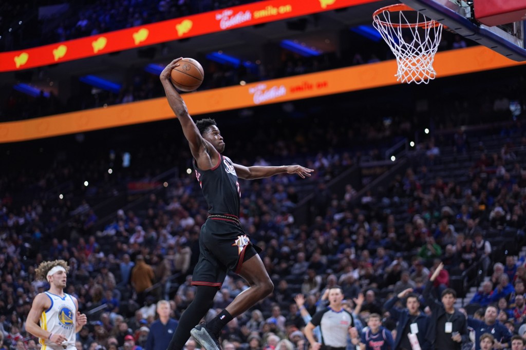 VJ Edgecombe's star moment saves 76ers against Warriors