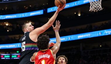 Jokic leads Nuggets past Hawks