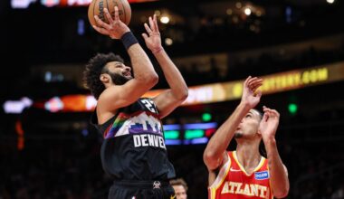 Nuggets rally from down 23 points to beat Hawks, extend road winning streak