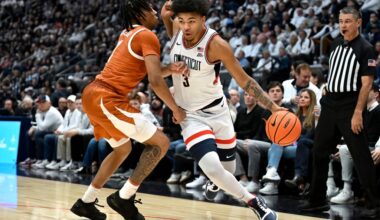 High praise for UConn's Jaylin Stewart in bench return