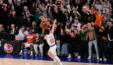 All the Knicks wanted for Christmas was a bench and they got one