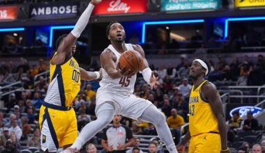 Mitchell scores 43 points to lead Cavaliers to 135-119 win over Pacers