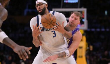 "The Lakers Got Luka For Free": NBA Fans React As Anthony Davis Reportedly Anticipates Getting Traded