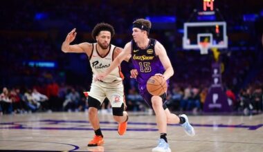 Austin Reaves, Lakers, Pistons