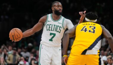 Jaylen Brown has scored at least 30 points in all eight games he's played in December.