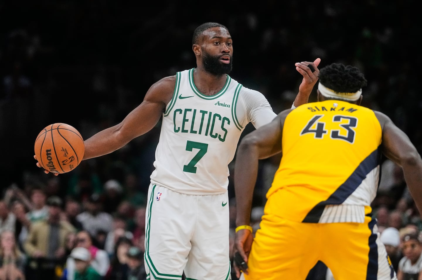 Jaylen Brown has scored at least 30 points in all eight games he's played in December.