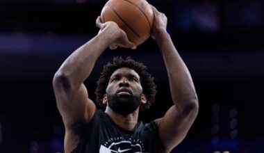Joel Embiid returns to 76ers lineup after missing 9 games with knee soreness