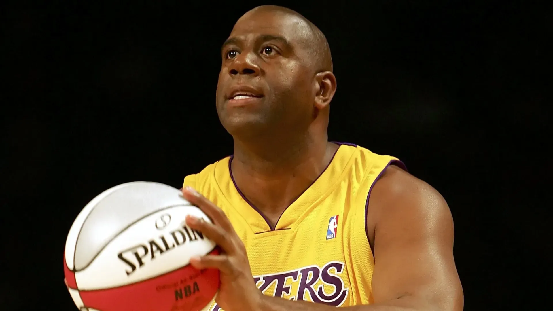 Magic Johnson (Source: Lisa Blumenfeld/Getty Images)