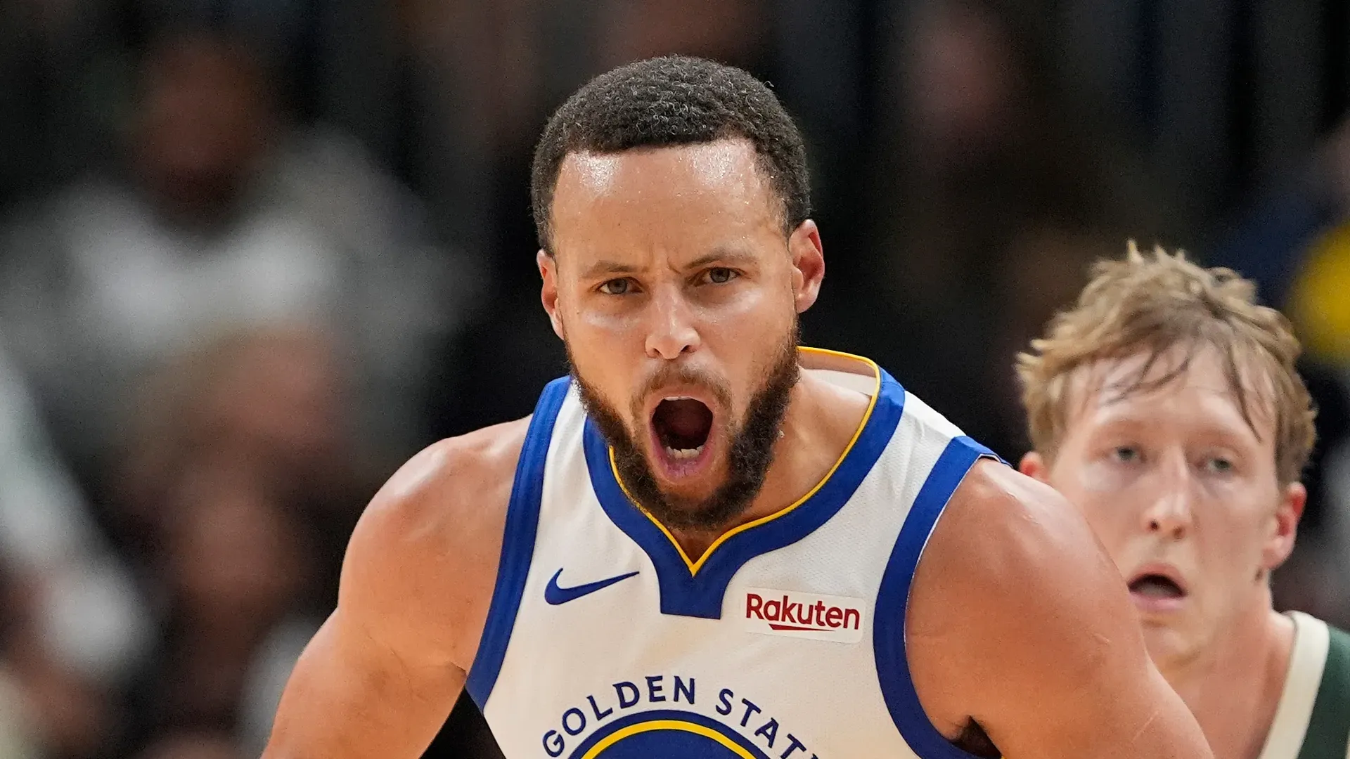 Stephen Curry #30 of the Golden State Warriors.