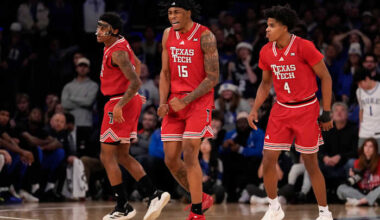No. 19 Texas Tech overcomes foul trouble in stunning comeback from 17 down against 3rd-ranked Duke