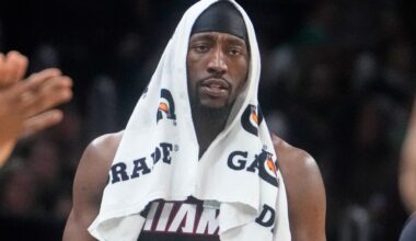 Miami Heat, Erik Spoelstra concerned about Bam Adebayo back