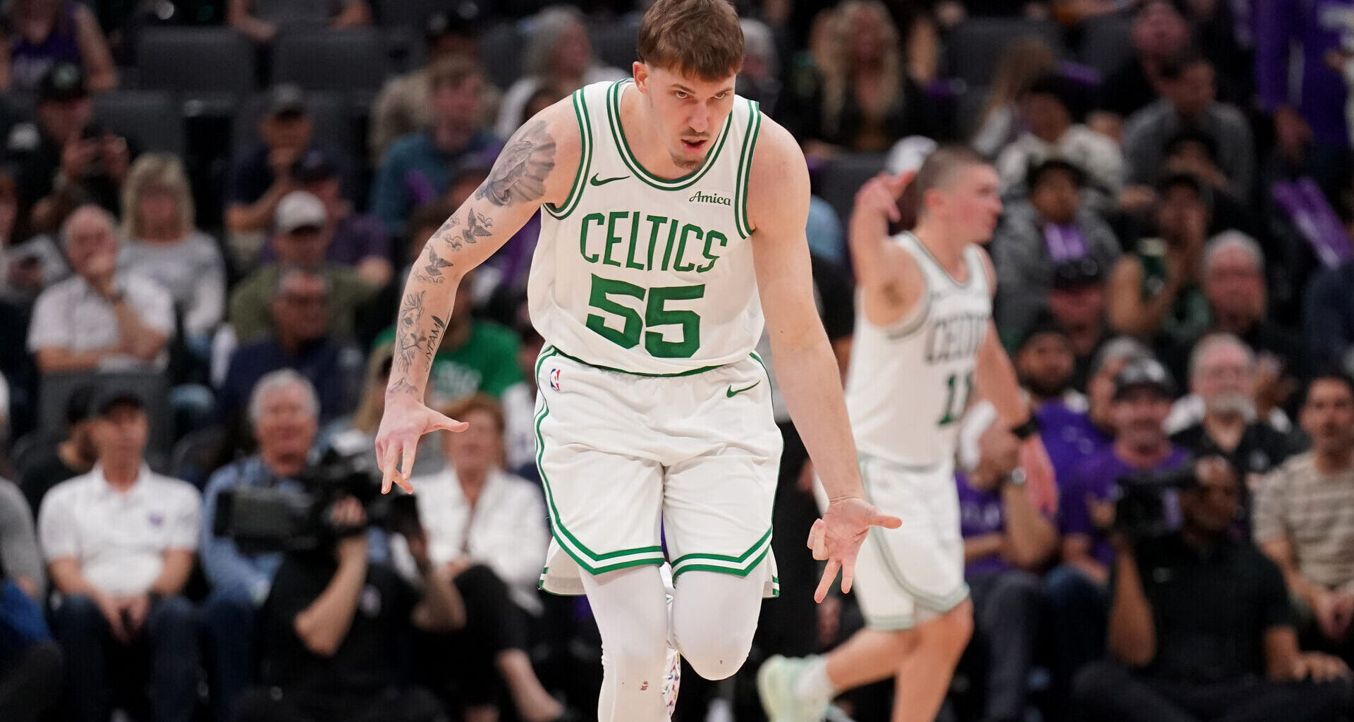 Celtics' Baylor Scheierman Speaks On How He's Developing His Game