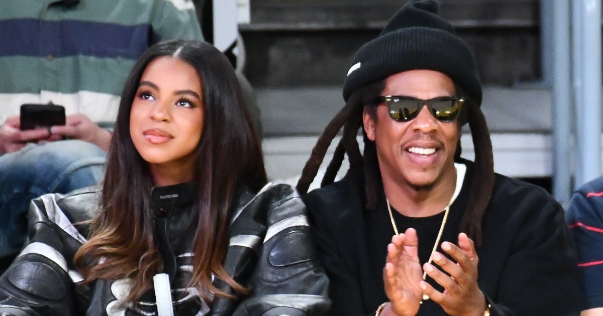 Blue Ivy Gets Glammed Up for a Los Angeles Lakers Game With Jay-Z