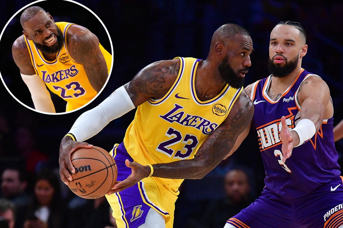LeBron James taunted by Dillon Brooks throughout Lakers vs. Suns game