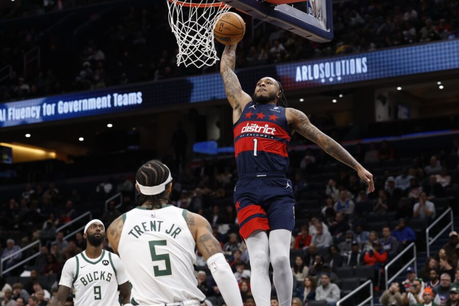 Wizards' Cam Whitmore Has Blood Clot, Out Indefinitely