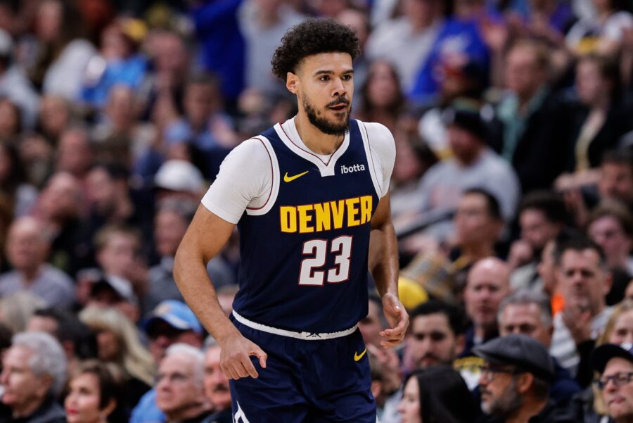 Nuggets' Cam Johnson To Undergo MRI After Injuring Knee