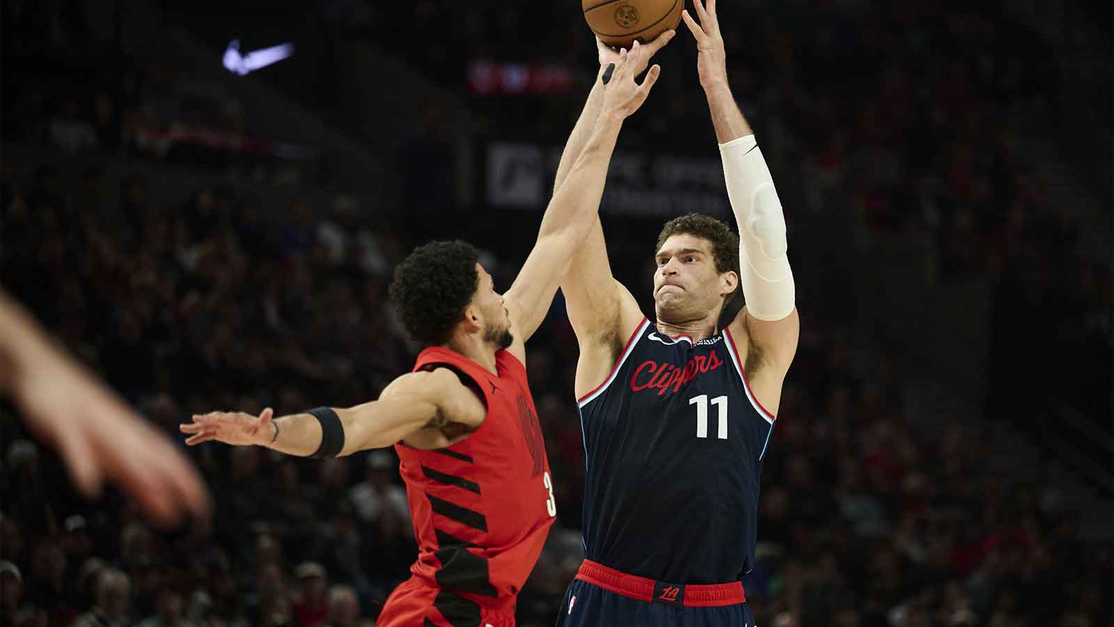 Brook Lopez hits 9 threes vs Blazers as the Clippers season finally finds rare relief in a tough year with a career night.