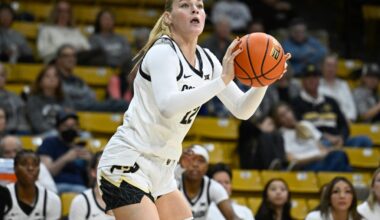Colorado women's basketball player Sophie Zadel developing
