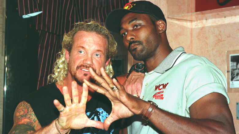 Diamond Dallas Page and Karl Malone