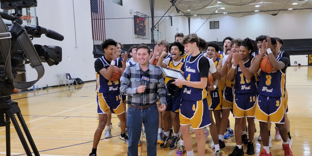 Bellevue West boys basketball’s Keaton Melcher