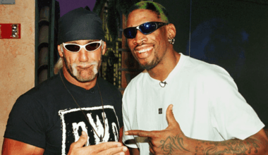 Hulk Hogan and Dennis Rodman