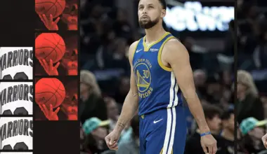 Two San Francisco 49ers players in red and gold uniforms celebrate while Tennessee Titans players in white and navy stand nearby on the football field.