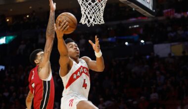 Barnes scores 27 as Raptors ease past reeling Heat 112-91