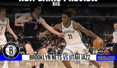 GAME PREVIEW Brooklyn Nets vs Utah Jazz