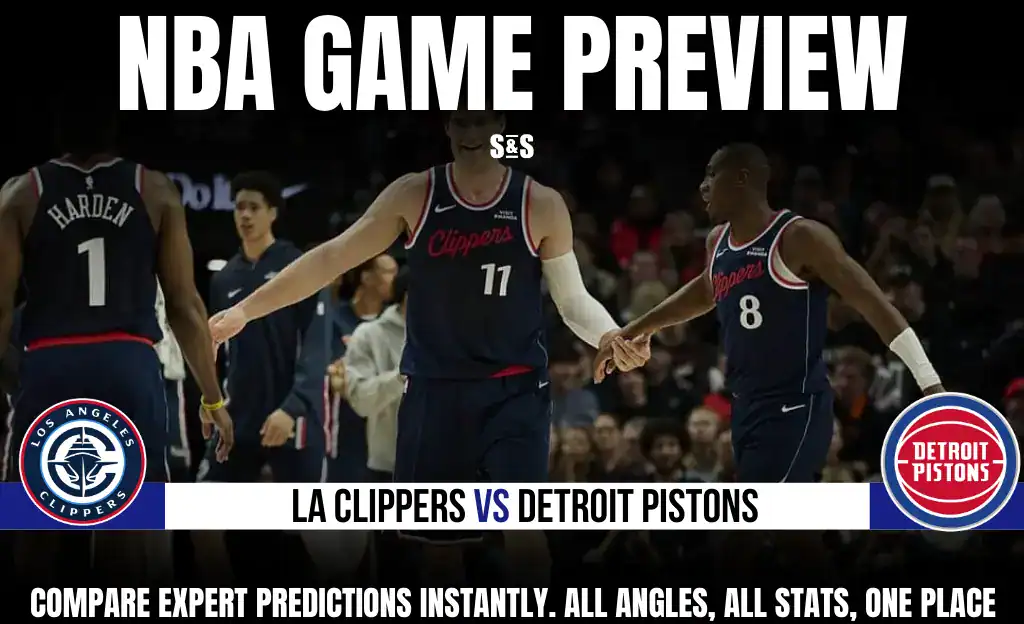GAME PREVIEW La Clippers vs Detroit Pistons