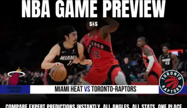 GAME PREVIEW Miami Heat vs Toronto raptors 1